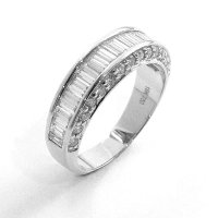 Eternity Ring, Diamond Set in 18ct. White Gold.