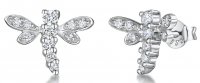 Jools - Cubic Zirconia Set, Sterling Silver - Stud Earrings kpe1443