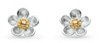 Kit Heath - Blossom Wood, Sterling Silver earrings 30305grp