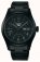 Seiko - Stealth, Stainless Steel - IP Automatic & Manual Winding Watch, Size 39.38mm SRPJ09K1