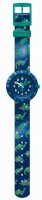 Swatch - Dinaxus, Plastic/Silicone - Quartz Watch, Size 36.7mm FCSP117