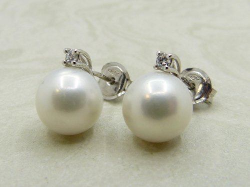 Guest and Philips - Pearl Set, White Gold - 18ct Earrings