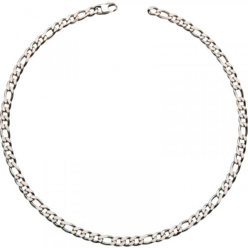 Unique - Figaro, Stainless Steel - Necklace, Size 50cm LAK-182-50CM LAK-182-50CM LAK-182-50CM LAK-182-50CM