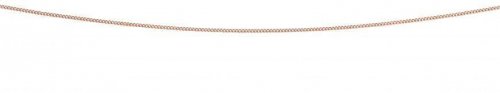 Gecko - 9ct Rose Gold Chain, Size 18