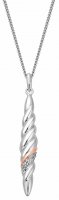Clogau - LOVERS TWIST, Sterling Silver Necklace 3SLTW0613