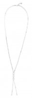Uno de 50 - Crystal Set, Silver Plated - Long Necklace COL1633TRAMTL0U