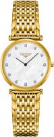 Longines - La Grande Classique, Dx12 Set, Yellow Gold Plated - Stainless Steel - MOP Quartz Watch, Size 29mm L45122878