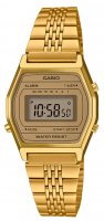 Casio - Vintage, Yellow Gold Plated - Digital Watch, Size 30.4x26.7x7.3 mm LA690WEGA-9EF