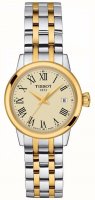 Tissot - Classic Dream, Stainless Steel - Yellow Gold Plated - Quartz Watch, Size 28mm T1292102226300