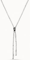 Uno de 50 - Cobra, Swarovski Crystal Set, Silver Plated - Necklace COL1690NGRMTL0U