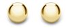 Guest and Philips - 9CT, Yellow Gold - BALL STUD EARRINGS, Size 4MM SE069