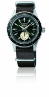 Seiko - Presage Style 60s, Stainless Steel - Leather - Automatic & Manual Winding Watch, Size 40.8mm SSA451J1