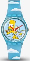 Swatch - Angel Bart, Plastic/Silicone - Quartz Watch, Size 34mm SO28Z115