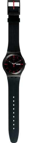 Swatch - Gaet Again, Plastic/Silicone - Quartz Watch, Size 43mm SO29B710