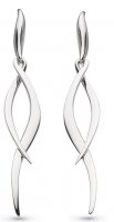 Kit Heath - ENTWINE TWIST, Sterling Silver DROP EARRINGS 60223RP