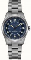 Hamilton - Khaki Field, Stainless Steel - Leather - Murph Auto Watch, Size 38mm H70205140