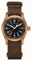 Hamilton - Khaki Field, Bronze - Leather - Titanium Mechanical Watch, Size 38mm H69459530