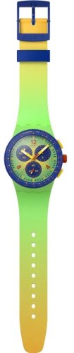Swatch - Flowing Freshly, Plastic/Silicone Quartz Watch SUSG101