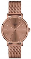 Tissot - Everytime, Rose Gold Plated - Stainless Steel - Quartz Watch, Size 34mm T1432103333100
