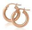 Guest and Philips - 9CT, Rose Gold HOOP EARRINGS ER819