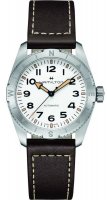 Hamilton - Khaki Field Expedition, Stainless Steel - Leather - Auto Watch, Size 38mm H70225510