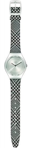 Swatch - Irony Black'n'White, Plastic/Silicone - Quartz Watch, Size 38mm SYXS142