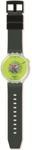 Swatch - Blinded By Neon, Plastic/Silicone WATCH SB05K400