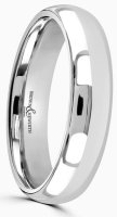 Guest and Philips - Platinum - Wedding Ring, Size R AN-5-0-PLT-R