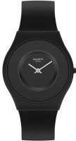 Swatch - Carcia Negra, Plastic/Silicone - Quartz Watch, Size 43mm SS09B100