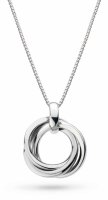 Kit Heath - Bevel Trilogy, Rhodium Plated - Sterling Silver - Necklace, Size 18" 9169RP