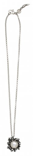 Giovanni Raspini - Anemone, Pearl Set, - Small Pendant, Size 45cm 10569