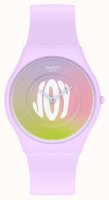 Swatch - Time For Joy, Plastic/Silicone - Quartz Watch, Size 34mm SS09V101