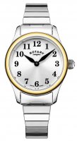 Rotary - Expander, Stainless Steel - Yellow Gold Plated - Quartz Watch, Size 30mm LB05761-22
