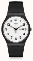 Swatch - Twice Again Again, Plastic/Silicone - Quartz Watch, Size 41mm SO29B703