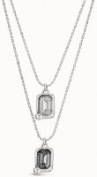 Uno de 50 - Crystals Set, Silver Plated - Necklace COL1825MCLMTL0U