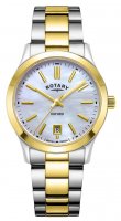 Rotary - Oxford, Yellow Gold Plated - Stainless Steel - MOP Quartz Watch, Size 30mm LB05521-41