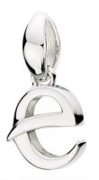 Kit Heath - Signature Script, Rhodium Plated e Pendant 9197RPE