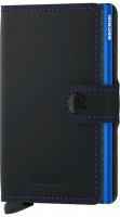 Secrid - Miniwallet, Aluminium Wallet MM-Black-and-Blue