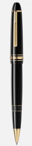 Montblanc - Meisterstuck Gold-Coated LeGrand, Precious Resin - Yellow Gold Plated - Rollerball , Size 145.3x15.5mm 11402