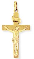 Guest and Philips - 9CT, Yellow Gold Cross Pendant CR022