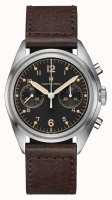 Hamilton - Khaki Aviation Pilot Pioneer, Stainless Steel - Leather - Mechanical Chrono Watch, Size 40mm H76409530