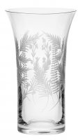 Royal Scot Crystal - Woodland Fern, Glass/Crystal - Flared Vase, Size 20cm FERNFV