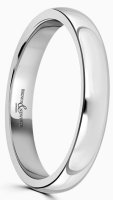 Guest and Philips - Platinum - Wedding Band, Size O AN-3-0-PLT-O