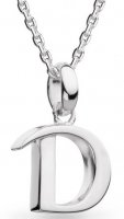 Kit Heath - Sterling Silver Letter D Necklace 9198rpd