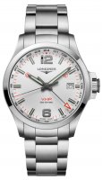 Longines - Conquest, Stainless Steel - Crystal Glass - VHP Quartz Watch, Size 40mm