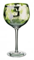 Guest and Philips - Tropical Leaves, Glass 2 Gin Glasses ART30111