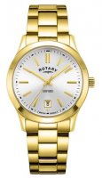 Rotary - Oxford, Yellow Gold Plated - Quartz Watch, Size 30mm LB05523-06