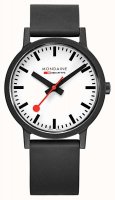 Mondaine - Essence, Stainless Steel - Rubber - Quartz Watch, Size 41mm MS141110RB