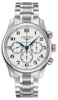 Longines - Master Collection, Stainless Steel/Tungsten - Leather - Automatic moonphase, Size 40mm