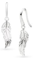 Kit Heath - Feather Wisp, Sterling Silver Drop Earrings 60316RP
